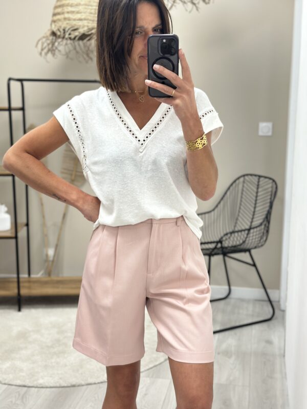 Tee Shirt Neris Blanc – Image 2