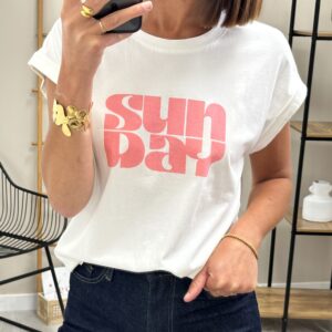 T-Shirt Cleo Blanc
