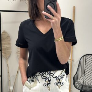 Tee Shirt Lilia Noir