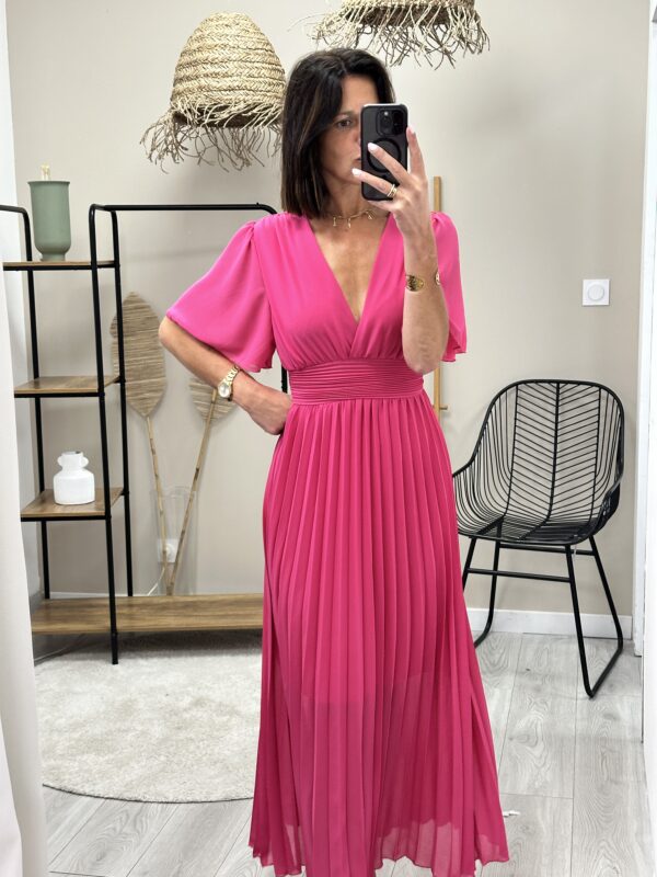 Robe Macy Fushia – Image 4