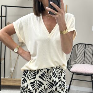 T Shirt Maelys Creme